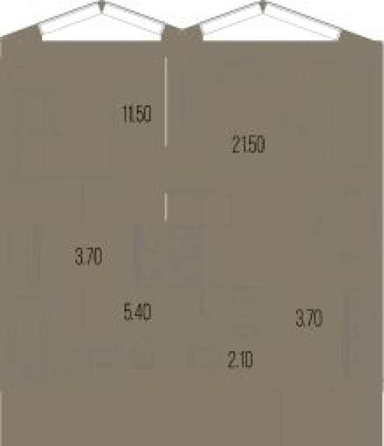 1к. квартира, 47.9 м²