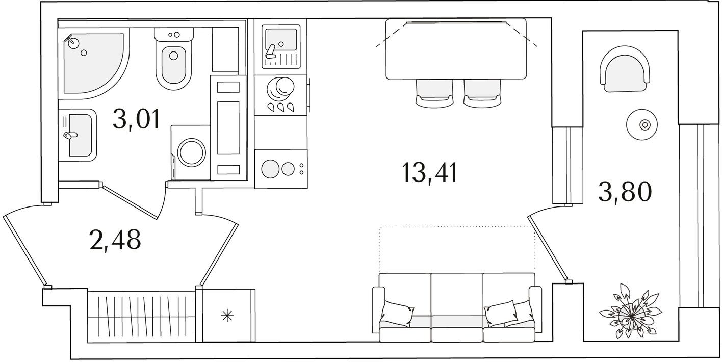 Студия-квартира