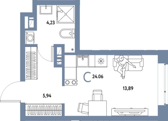 Студия-квартира