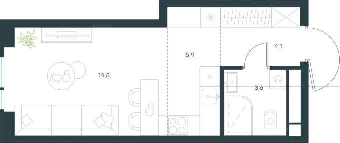Студия-квартира