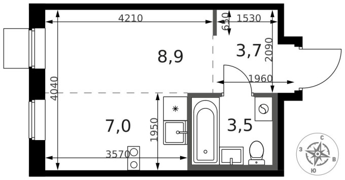Студия-квартира
