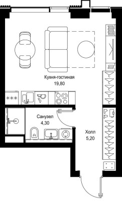 Студия-квартира