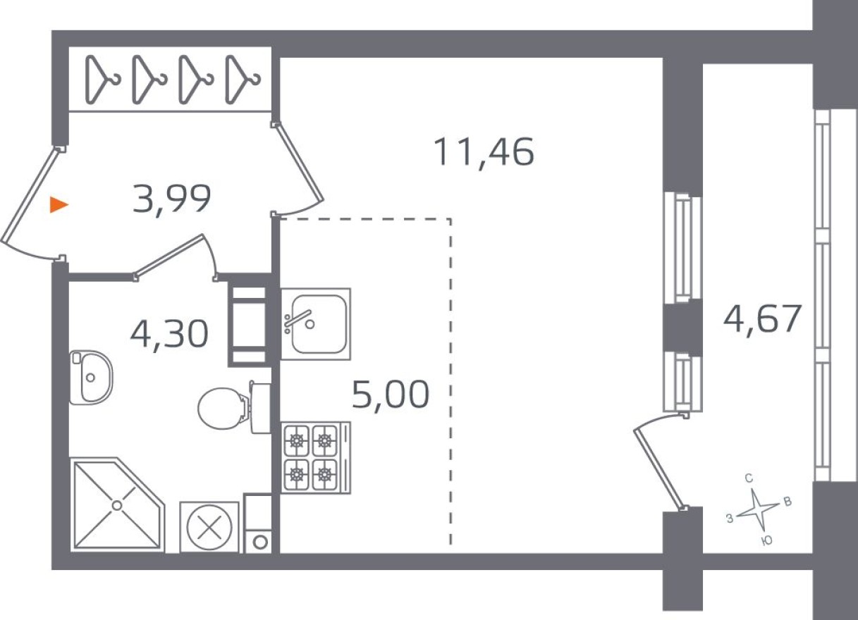 Студия-квартира