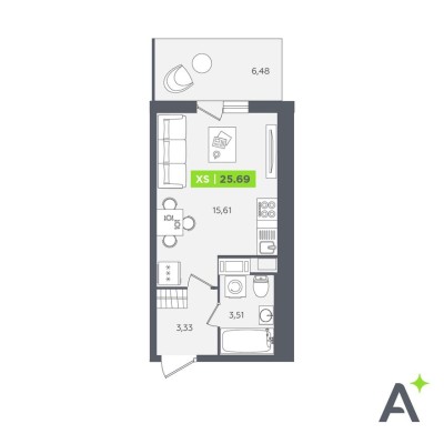 Студия-квартира