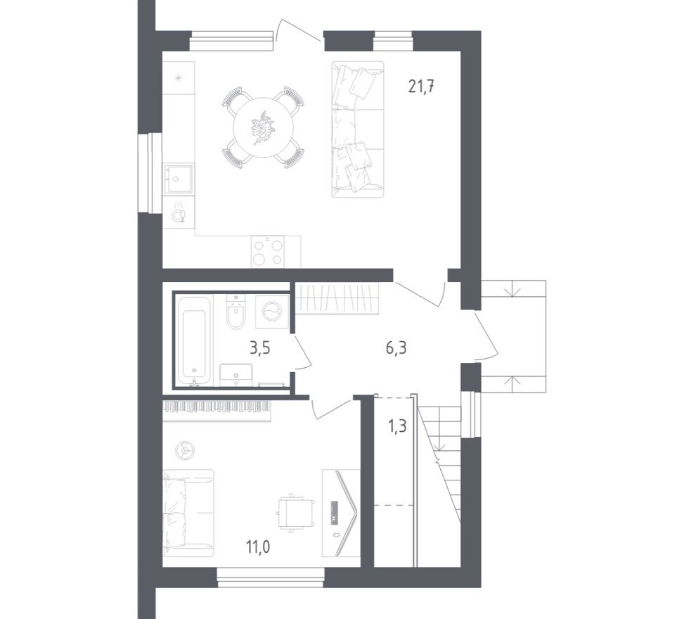 Коттедж, 103.4 м²
