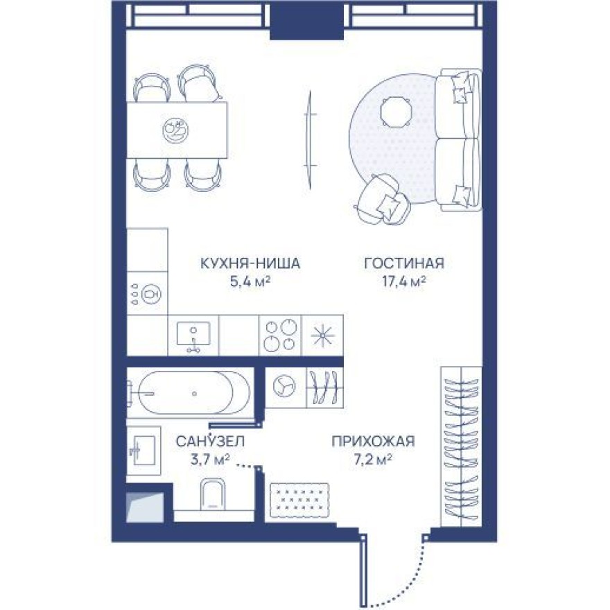 Студия-квартира