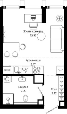 Студия-квартира