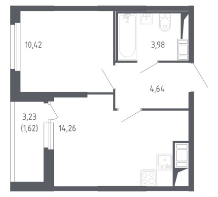 1к. квартира