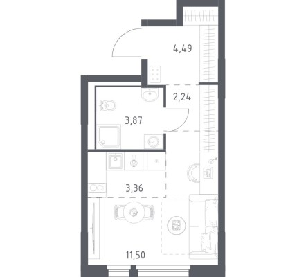 Студия-квартира