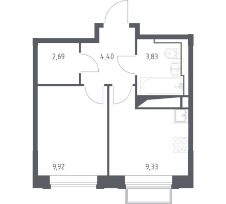 1к. квартира