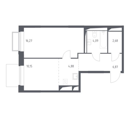 1к. квартира