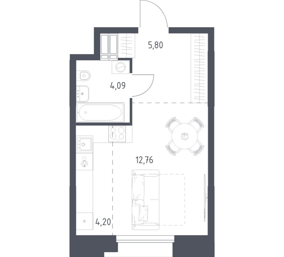 Студия-квартира