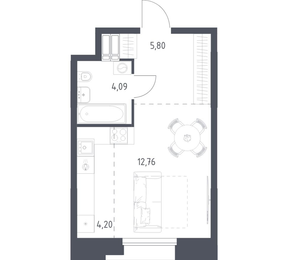 Студия-квартира