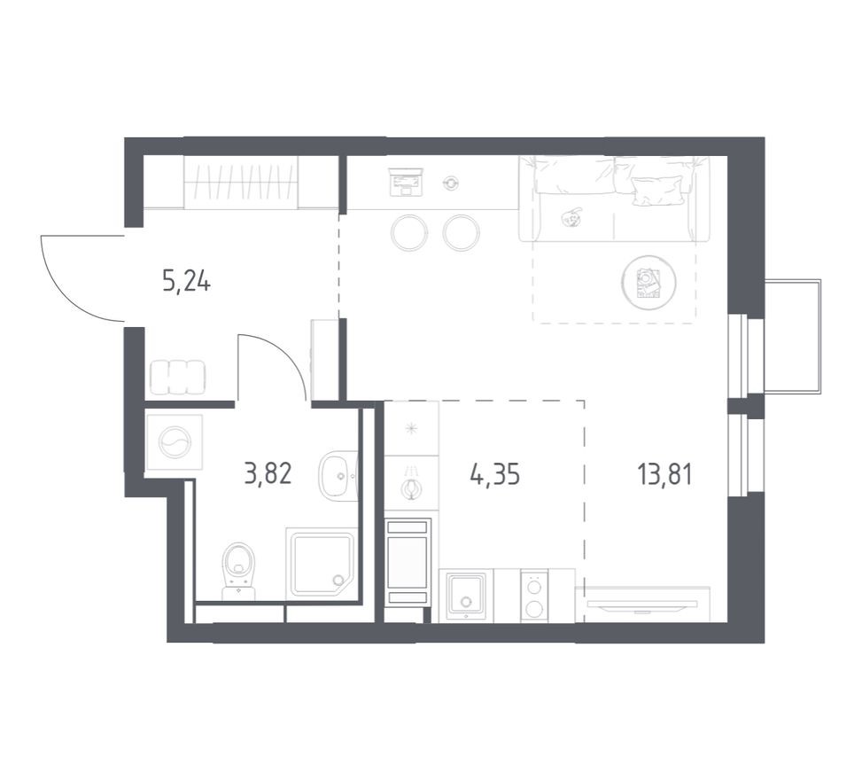 Студия-квартира