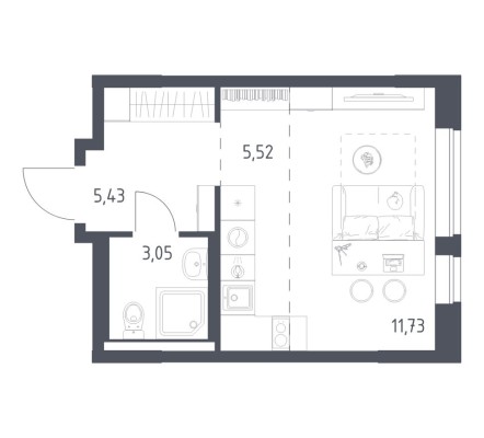 Студия-квартира