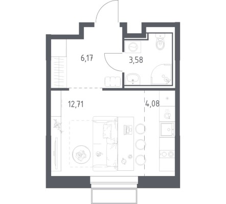 Студия-квартира