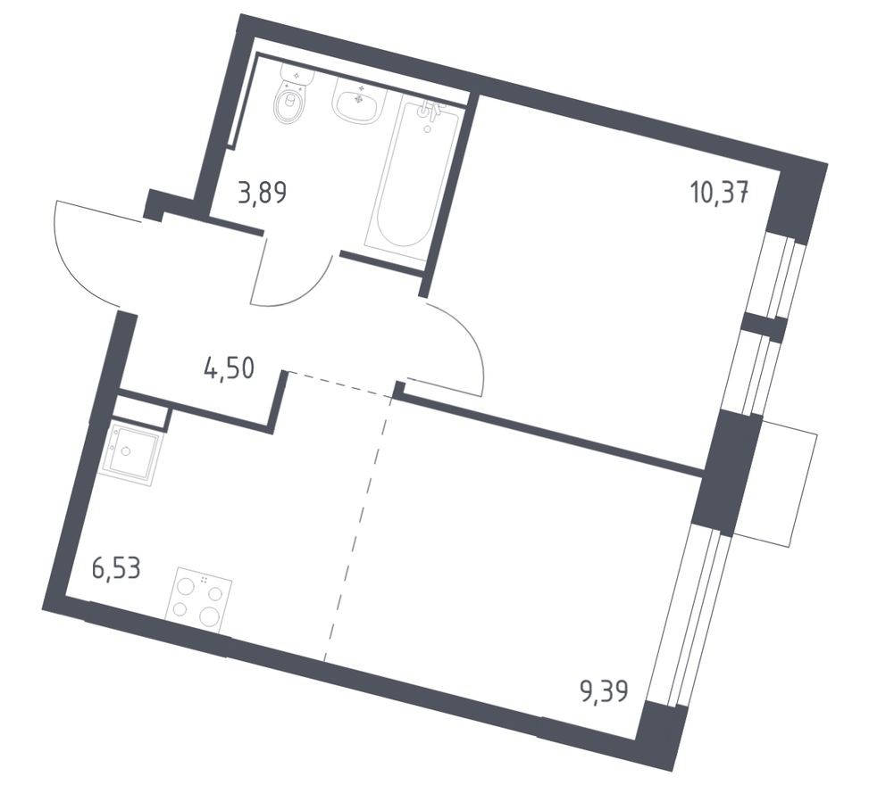 1к. квартира