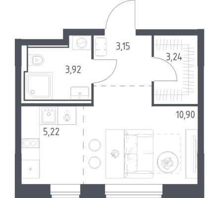 Студия-квартира
