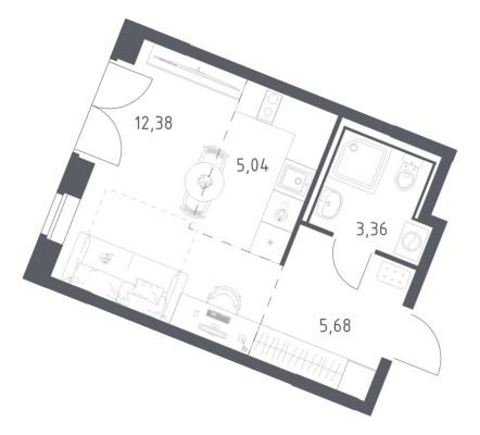 Студия-квартира