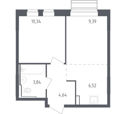 1к. квартира