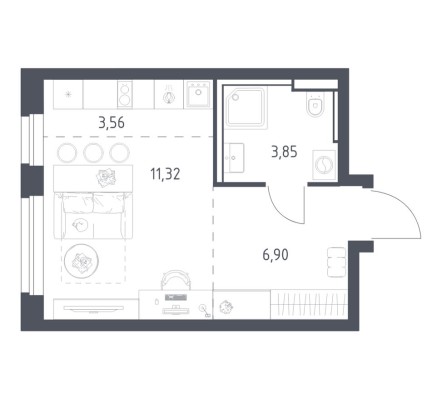 Студия-квартира