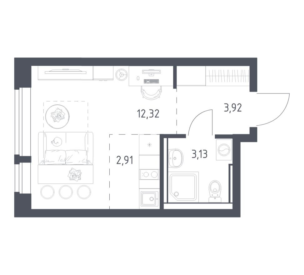 Студия-квартира