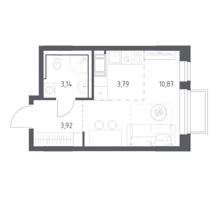 Студия-квартира