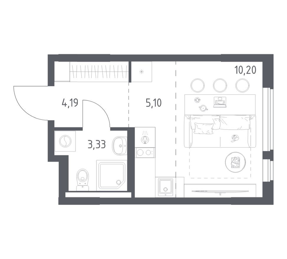 Студия-квартира