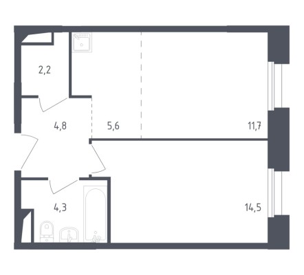 1к. квартира