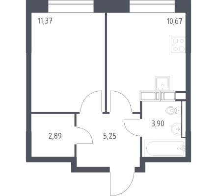 1к. квартира