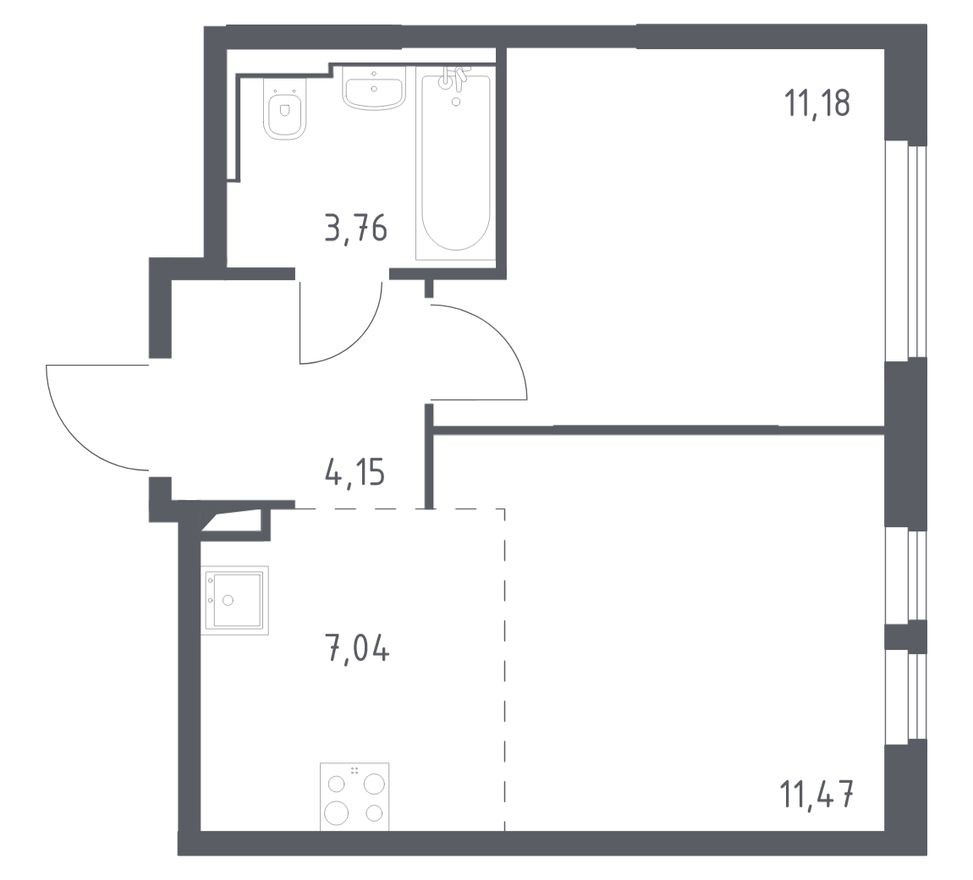 1к. квартира