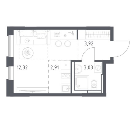 Студия-квартира