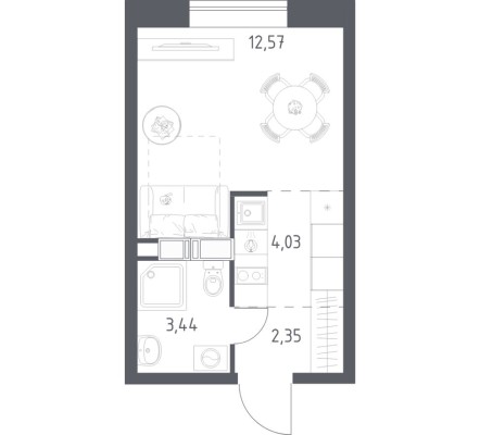 Студия-квартира