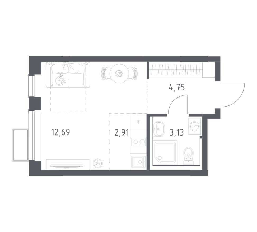 Студия-квартира