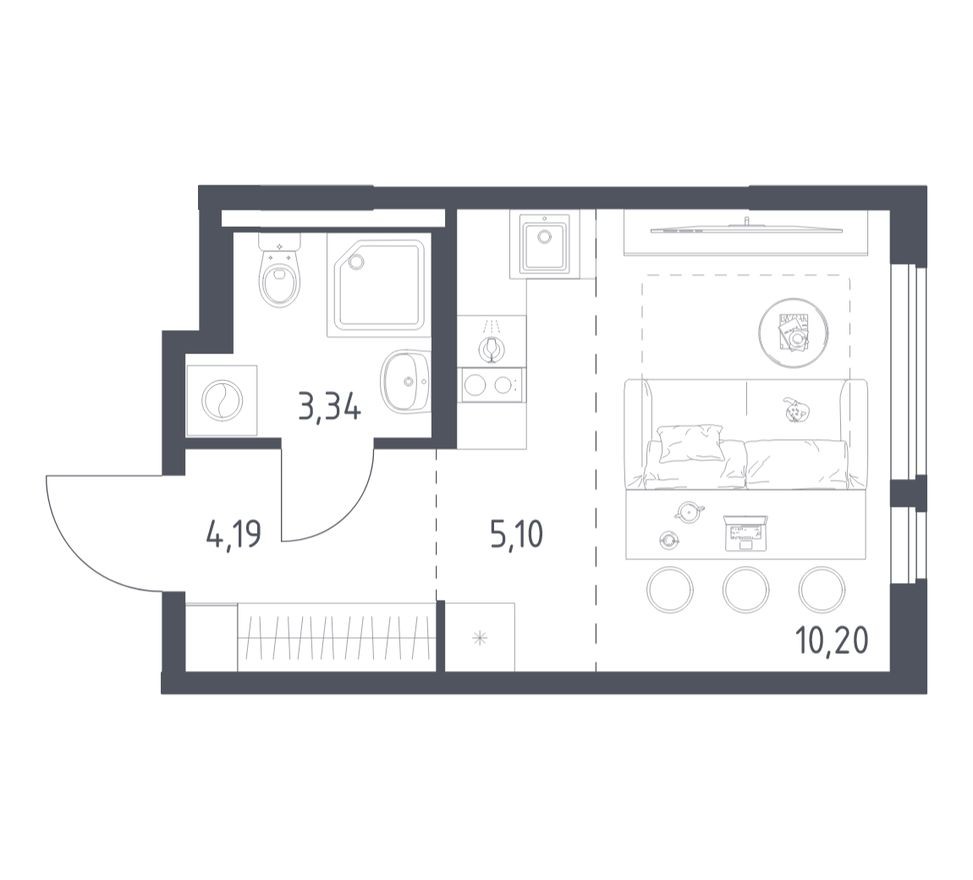 Студия-квартира