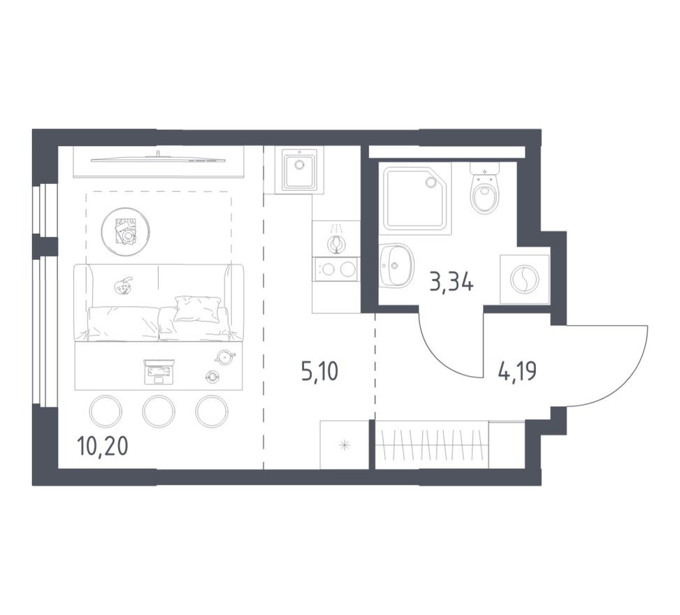 Студия-квартира