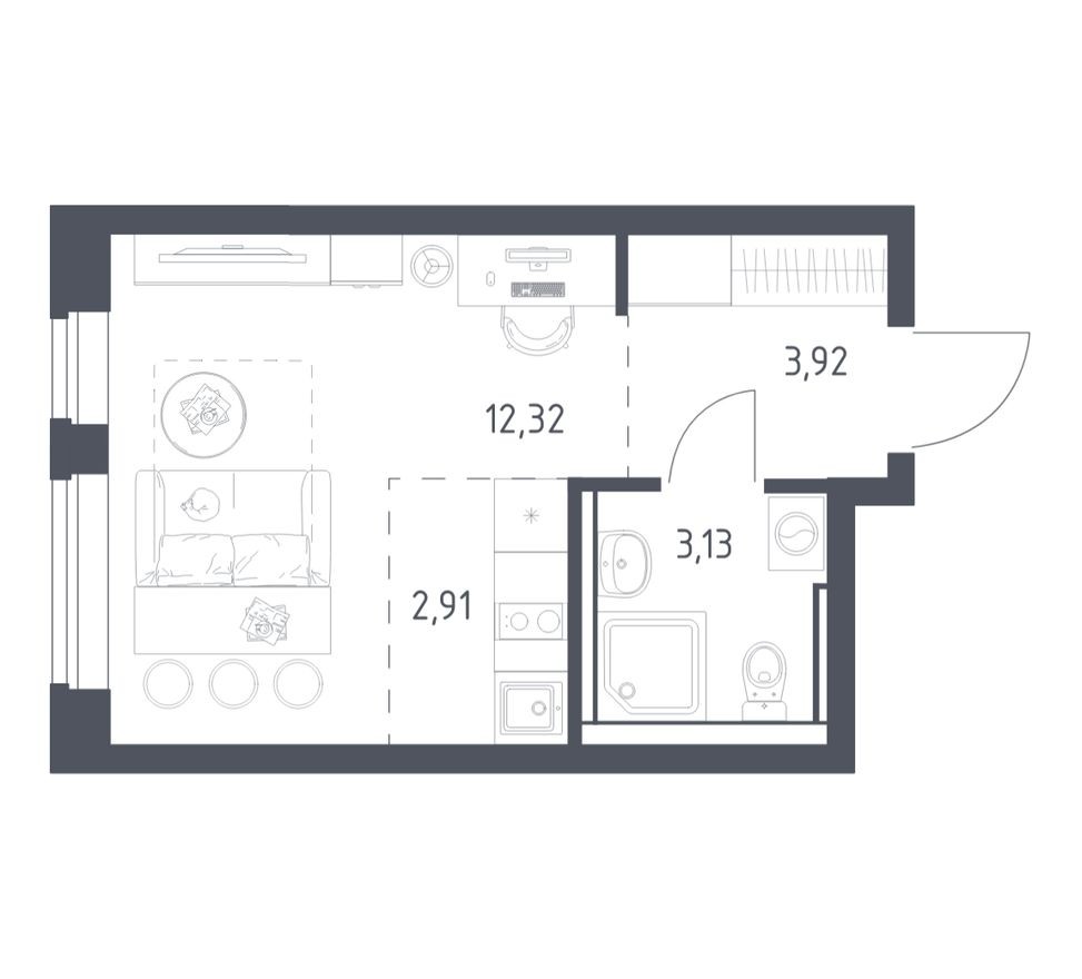 Студия-квартира