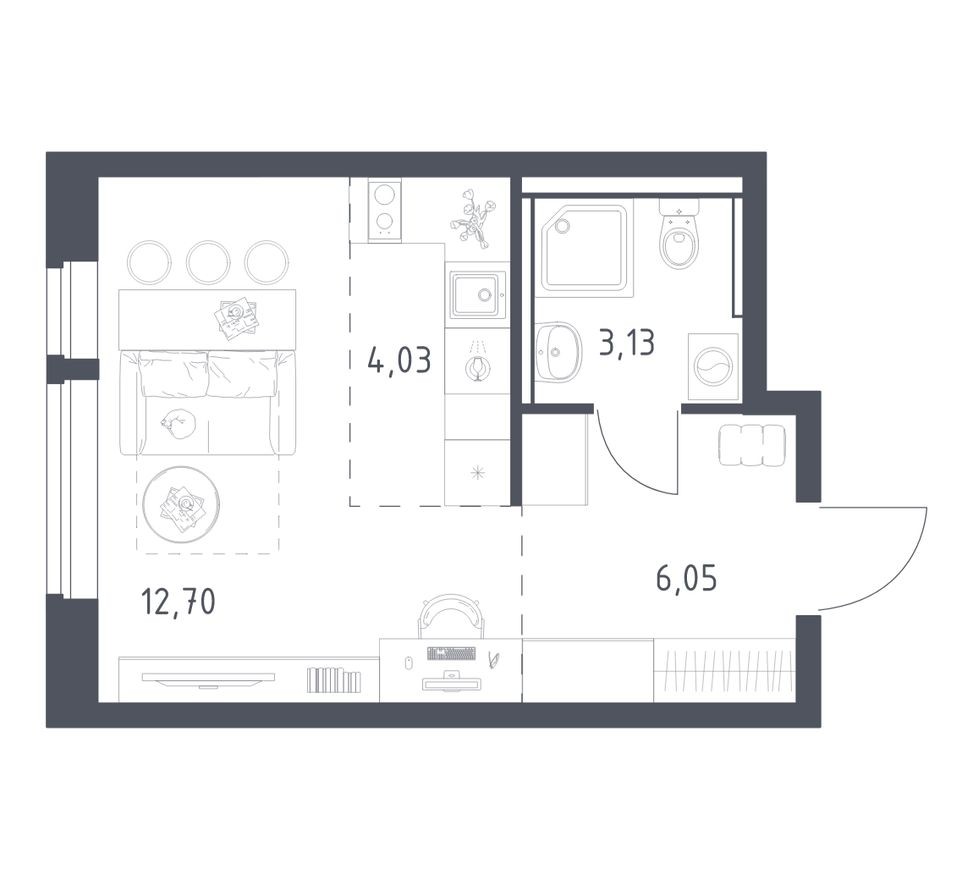 Студия-квартира