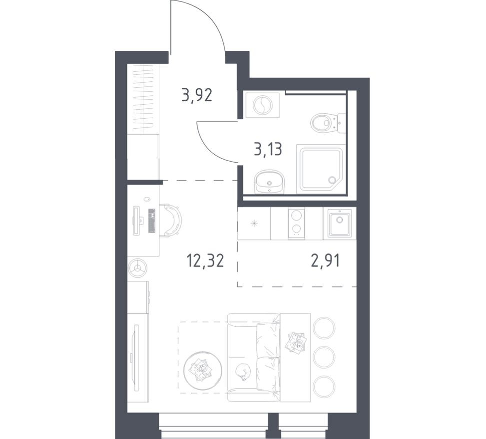 Студия-квартира