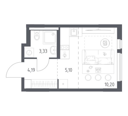 Студия-квартира