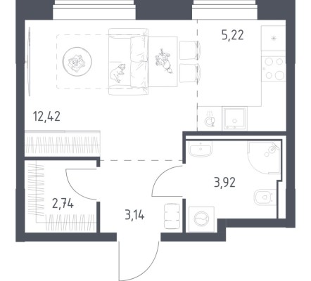 Студия-квартира