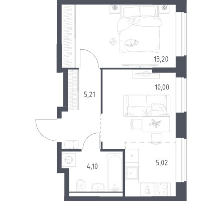 1к. квартира