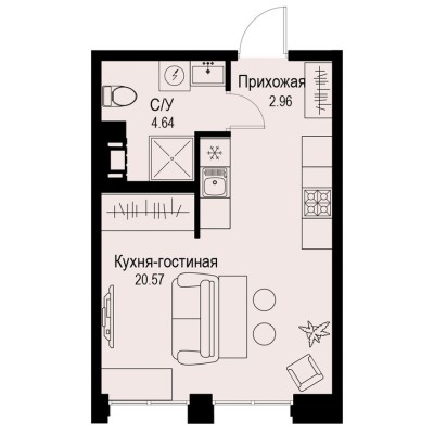 Студия-квартира