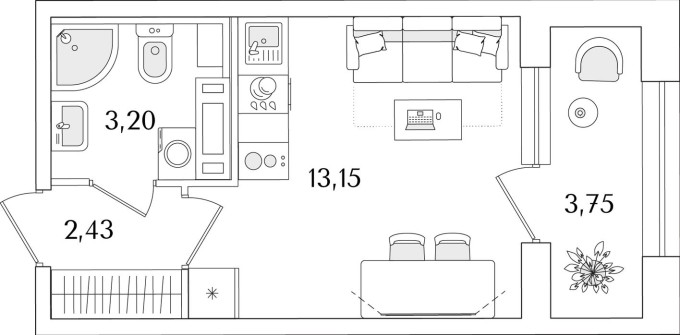 Студия-квартира