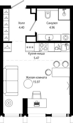 Студия-квартира