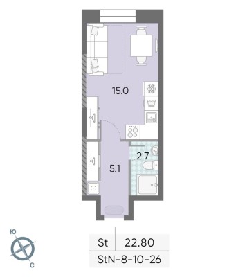 Студия-квартира