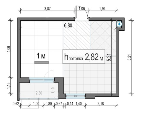 1к. квартира