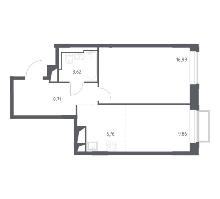 1к. квартира