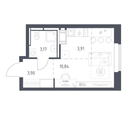 Студия-квартира