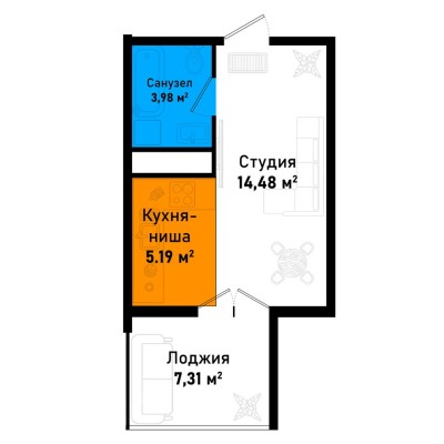 Студия-квартира